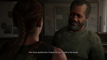 The Last of Us Part ll - The Forward Base: Isaac Dixon Introduction "I Need You Abby" Cutscene 2020
