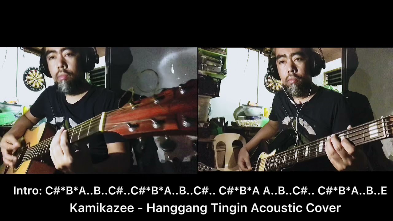 Kamikazee Hanggang Tingin Acoustic/Bass Cover w/ Guitar Chords