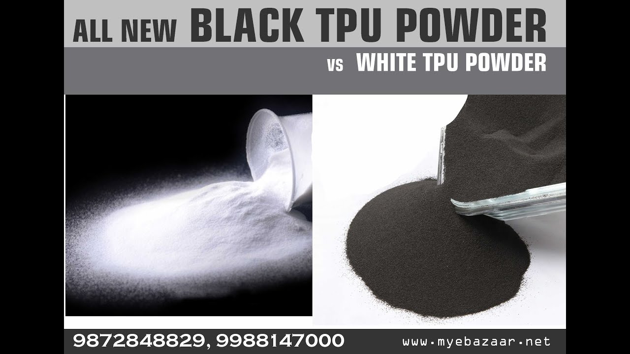 Black TPU Powder for DTF Printing on Black Garments