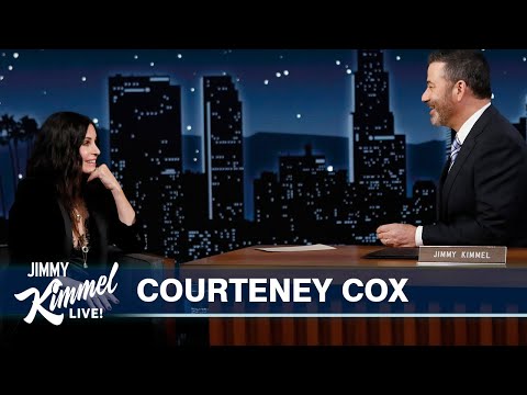 Courteney Cox on Friends Cast Trip, Ed Sheeran Ordering S&M Masks for Her & Being a Clean Freak