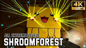 CS:GO Zombie Escape - ze_ShroomForest_p6 - All Extreme levels on PSE [4K UHD]