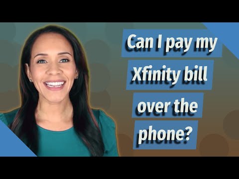 Can I pay my Xfinity bill over the phone?