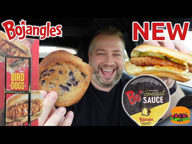 Bojangles NEW Bird Dogs - Bo-Berry Cookie - Bo's Special Sauce - Review class=