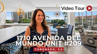Luxury Ocean View Condo in Coronado Shores | 1710 Avenida Del Mundo #209