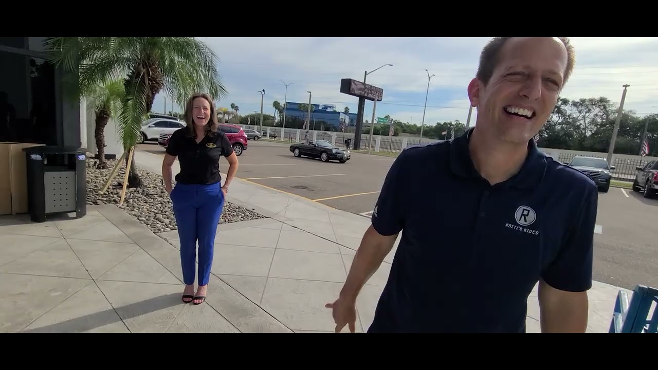 Look who I ran in to at the dealership it's the legendary Joe the best car reviewer ever on