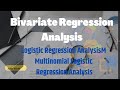 Logistic Regression Analysis ||  Multinomial Logistic || Regression Analysis ||