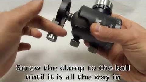 How To: Properly Glue Quick-Release Clamp to FLM Ball Head