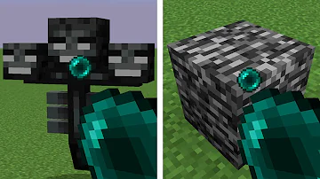 what's inside wither? what`s inside bedrock?