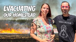 Escaping the Portugal Wildfire: Evacuating Our Off-Grid Homestead