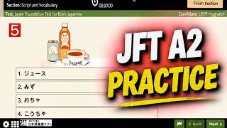 How to 100% Pass JFT Basic A2: Full Practice Session for All Sections