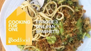 How to make one-pan spaghetti for one - BBC Good Food