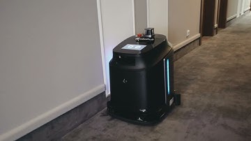 Phantas S1 Cleaning robot integrated with elevators