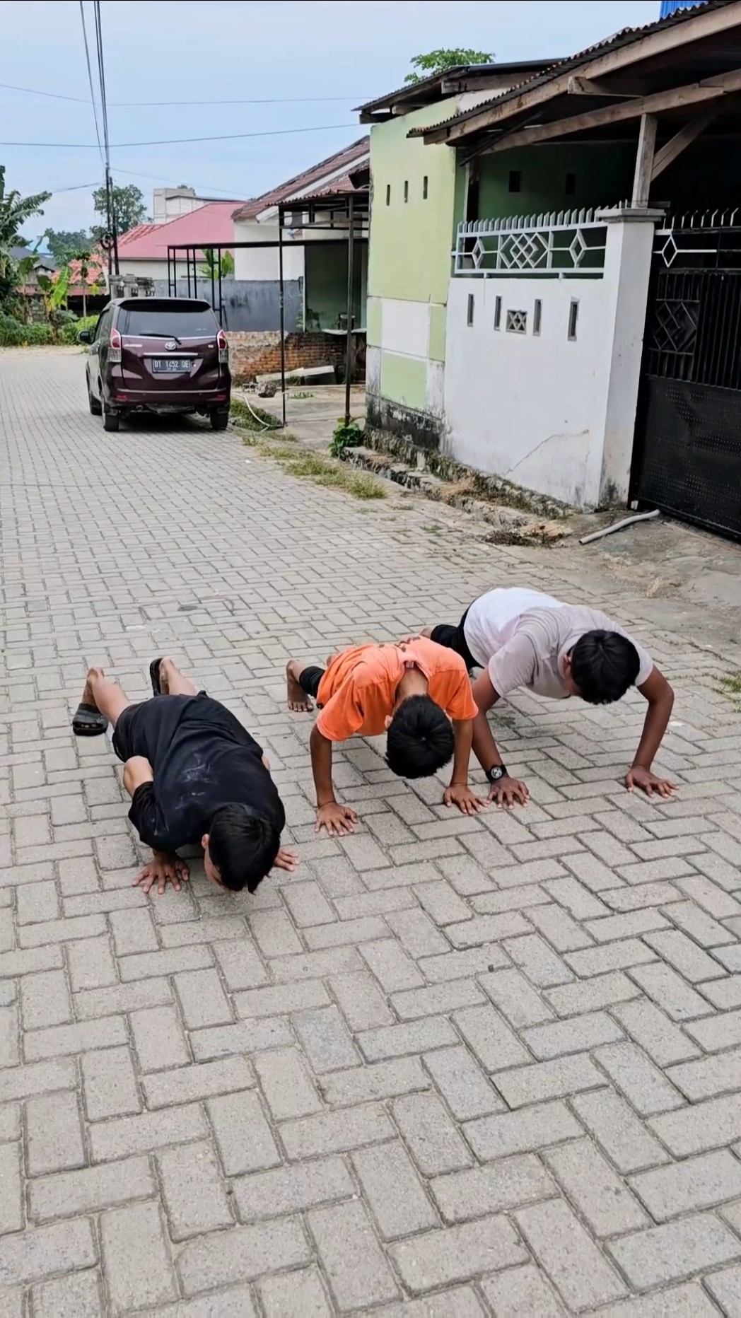 HAVE TO PUSH UP AFTER LOOSING A FOOTBALL PLAY