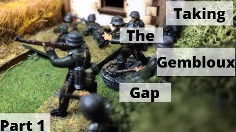 Wargaming World - Taking the Gembloux Gap - Chain of Command