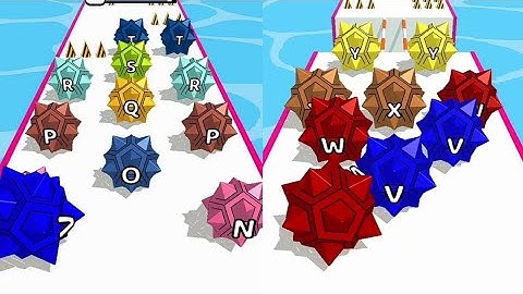 A-Z Run 🌟 All Levels GamePlay Android , iOS  part 77