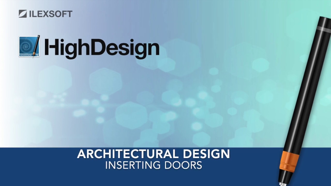 HighDesign R5 Pro - Inserting Parametric Doors