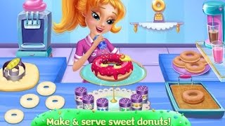 My Sweet Bakery Donut Shop Android İos Tabtale Free Game GAMEPLAY VİDEO screenshot 2