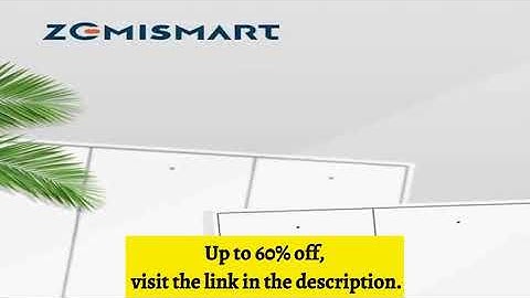 A must-have product! Zemismart Zigbee Push Wall Light Switches Work with Tuya Alexa Google Home Sm