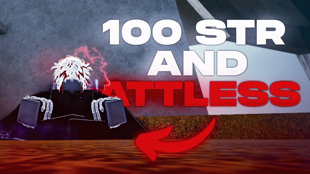 ATTUNMENTLESS + 100 STR build is just unfair - Deepwoken playground ...