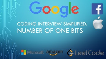 Coding Interview Tutorial 35: Number of One Bits [LeetCode]
