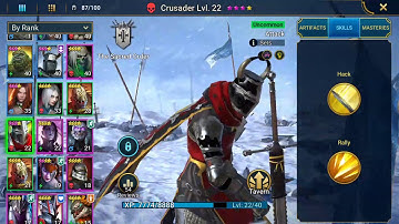 Raid Shadow Legends.  Crusader . Uncommon