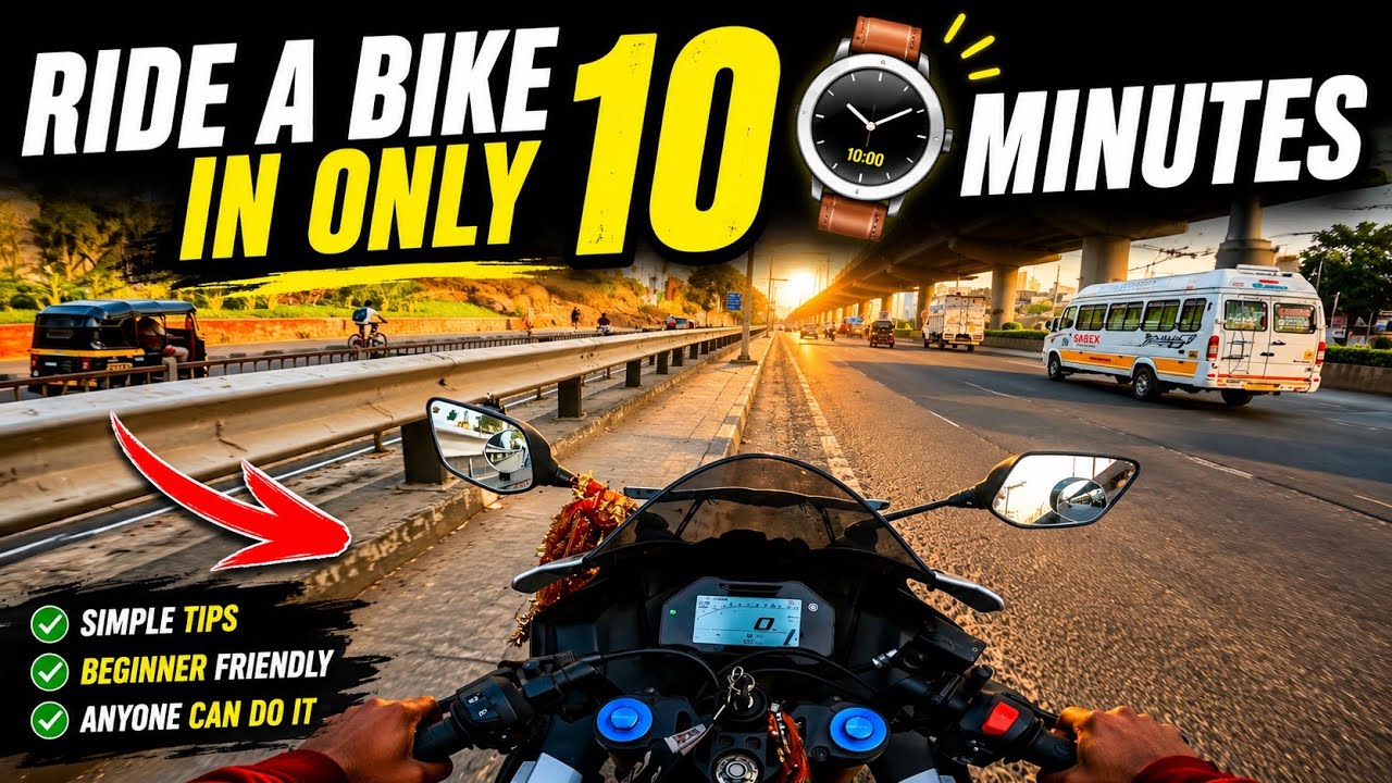 Bike Riding Tutorial How to Ride a Bike in Just 10 Minutes ⛔️ Quick Video for Beginners ...