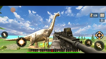 Dinosaur Hunter, FPS Shooting Game — Dinosaur Game walkthrough part=4