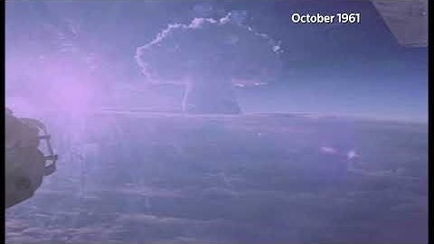 Russia releases secret footage of 1961 Tsar Bomba hydrogen blast | REUTERS