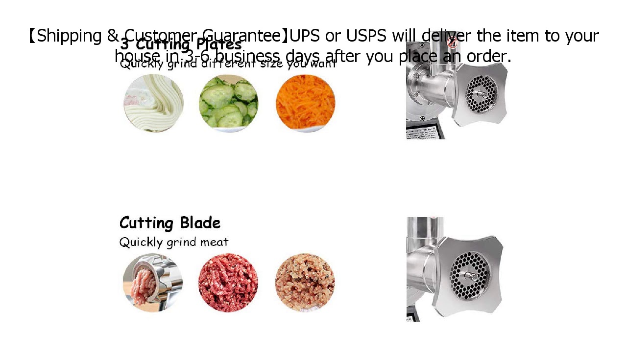 Special Discount on Tangkula Electric Meat Grinder, Stainless Steel True 1HP No 22 Commercial