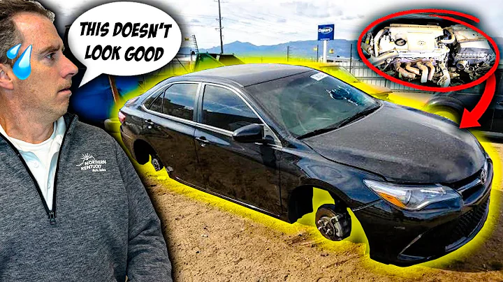 I bought a BIOHAZARD Toyota Camry from Copart for $3,500
