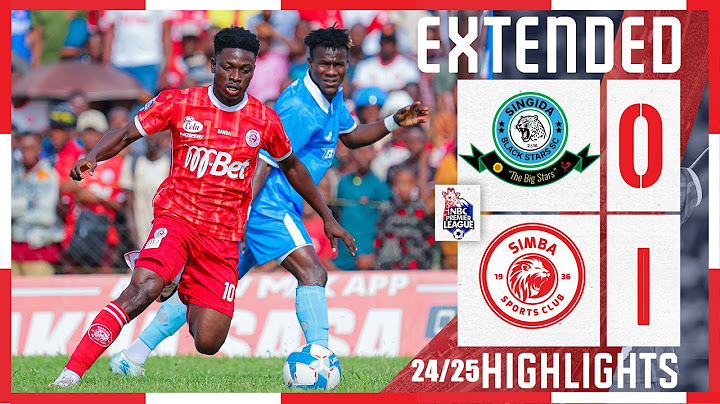🅴🆇🆃🅴🅽🅳🅴🅳 🅷🅸🅶🅷🅻🅸🅶🅷🆃🆂 | SINGIDA BLACK STARS {0} VS SIMBA SC {1} | LIGI KUU YA NBC 2024/25