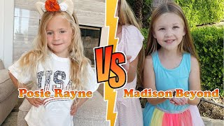 Madison and Beyond VS Posie Rayne (The LaBrant Fam) Transformation  New Stars From Baby To 2023