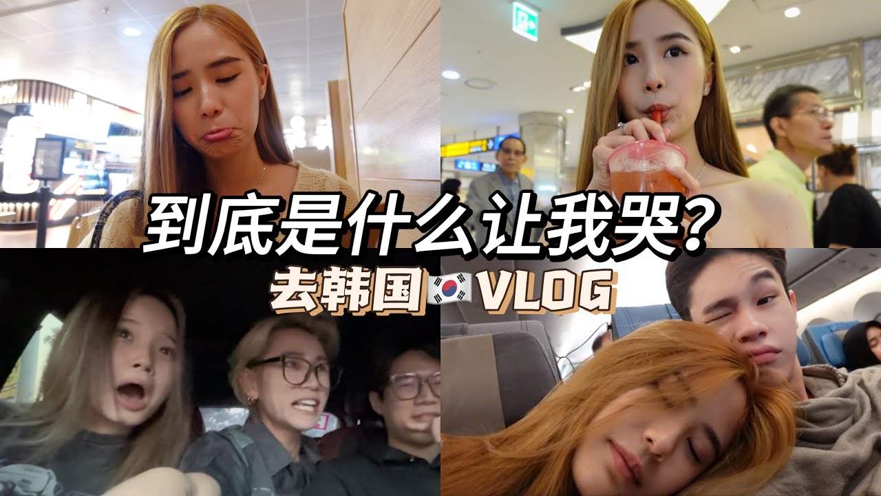 Vlog 到底是什么让我哭？去韩国🇰🇷