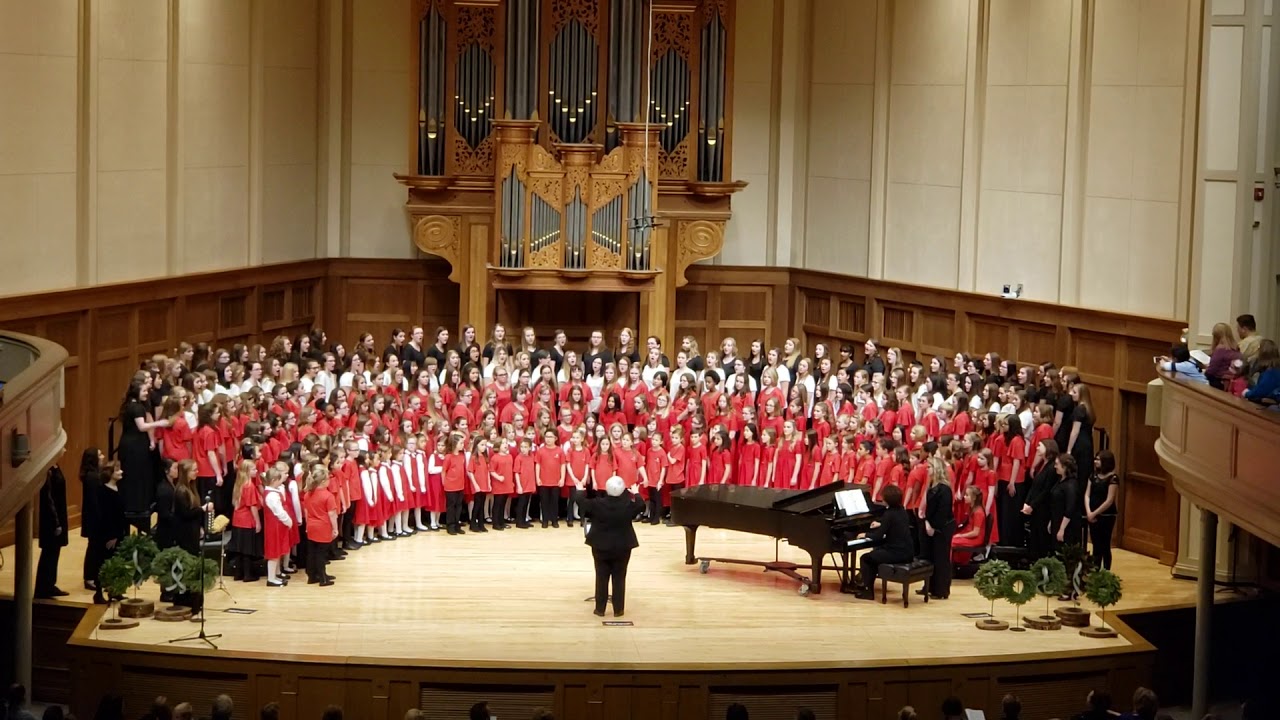 Sleigh Ride Lawrence Academy Girl Choir Finale YouTube