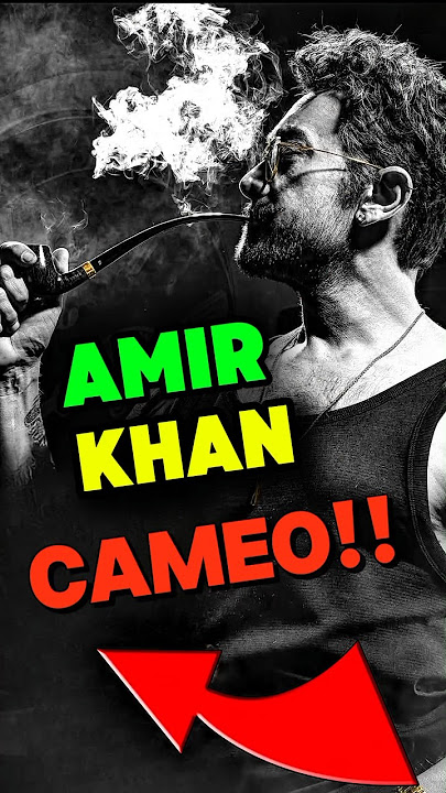 AMIR KHAN STEALS THE SHOW IN COOLIE MOVIE!🔥 |