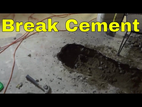 Education Information: How To Break Up Concrete By Hand
