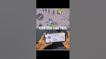 BGMI & PUBG MOBILE Best 3 finger claw control code #shorts