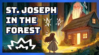 St. Joseph in the Forest | 5 Minutes Bedtime Stories | Fairy Tales | English Subtitle