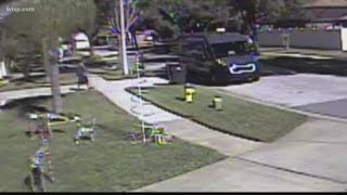 Tampa neighbors puzzled after delivery driver caught dumping packages in trash