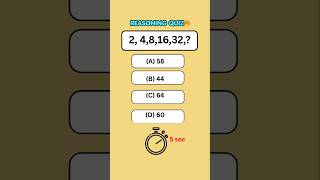 Number series #5#reasoning #ssc