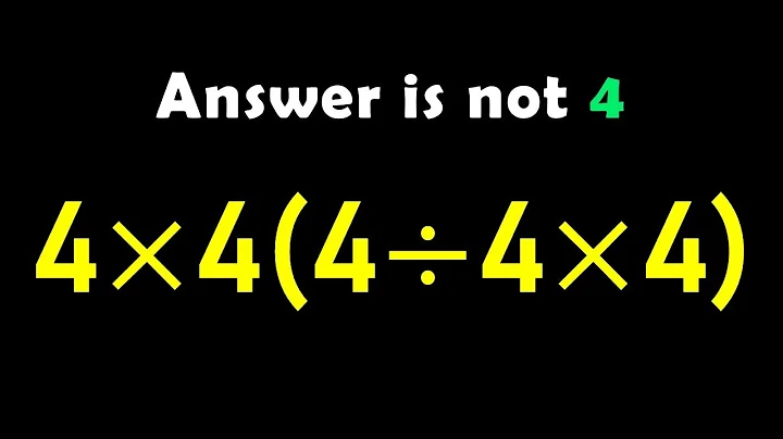 This Math Problem Tricks Everyone!