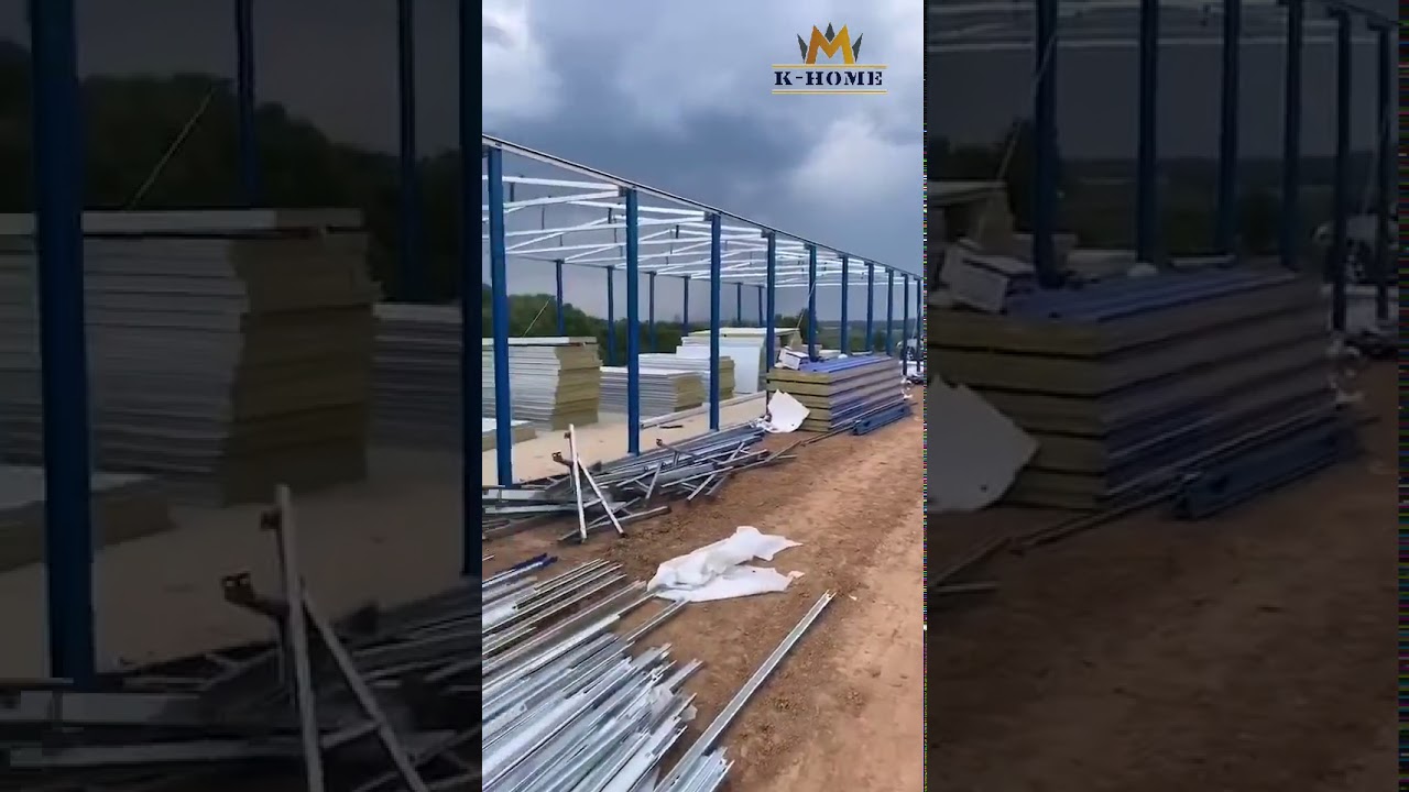 Workforce Housing Project Indonesia Prefabricated K House Installation Site