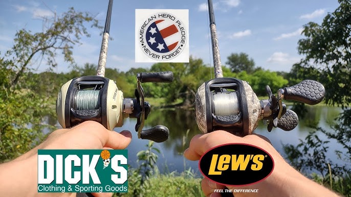 Lew's American Hero Camo Baitcast Combo 