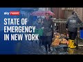 New York: State of emergency declared as &#39;life-threatening storm&#39; causes widespread flooding