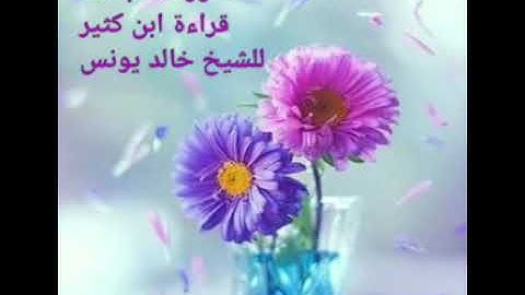سورة المجادلة / قراءة ابن كثير / للشيخ خالد يونس / عرض علي الشيخ محمود عطا