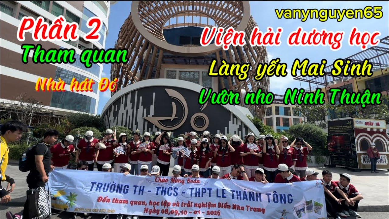 Tập 171 - Tham quan Viện Hải Dương học, Làng Yến Mai Sinh, Vườn nho Ninh Thuận | vanynguyen65