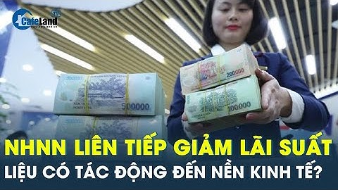 Ngân hàng Nhà nước liên tiếp giảm lãi suất: liệu có tác động đến nền kinh tế? | CafeLand