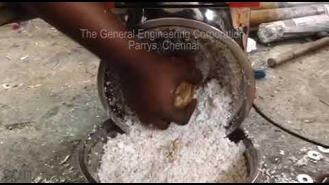 Stainless Steel Coconut Scrapper | Coconut Scraping is Easy | Coconut Grater | Food Processing