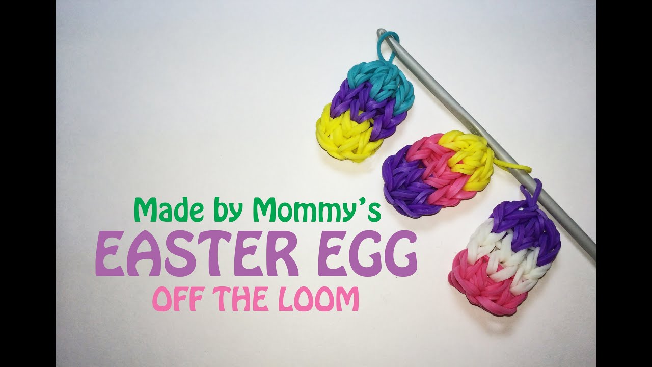 Rainbow Loom Charms / Loom Bands Surprise Eggs 