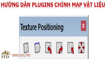 Hướng dẫn xoay vật liệu bằng Texture Positioning | Plugins Texture Positioning